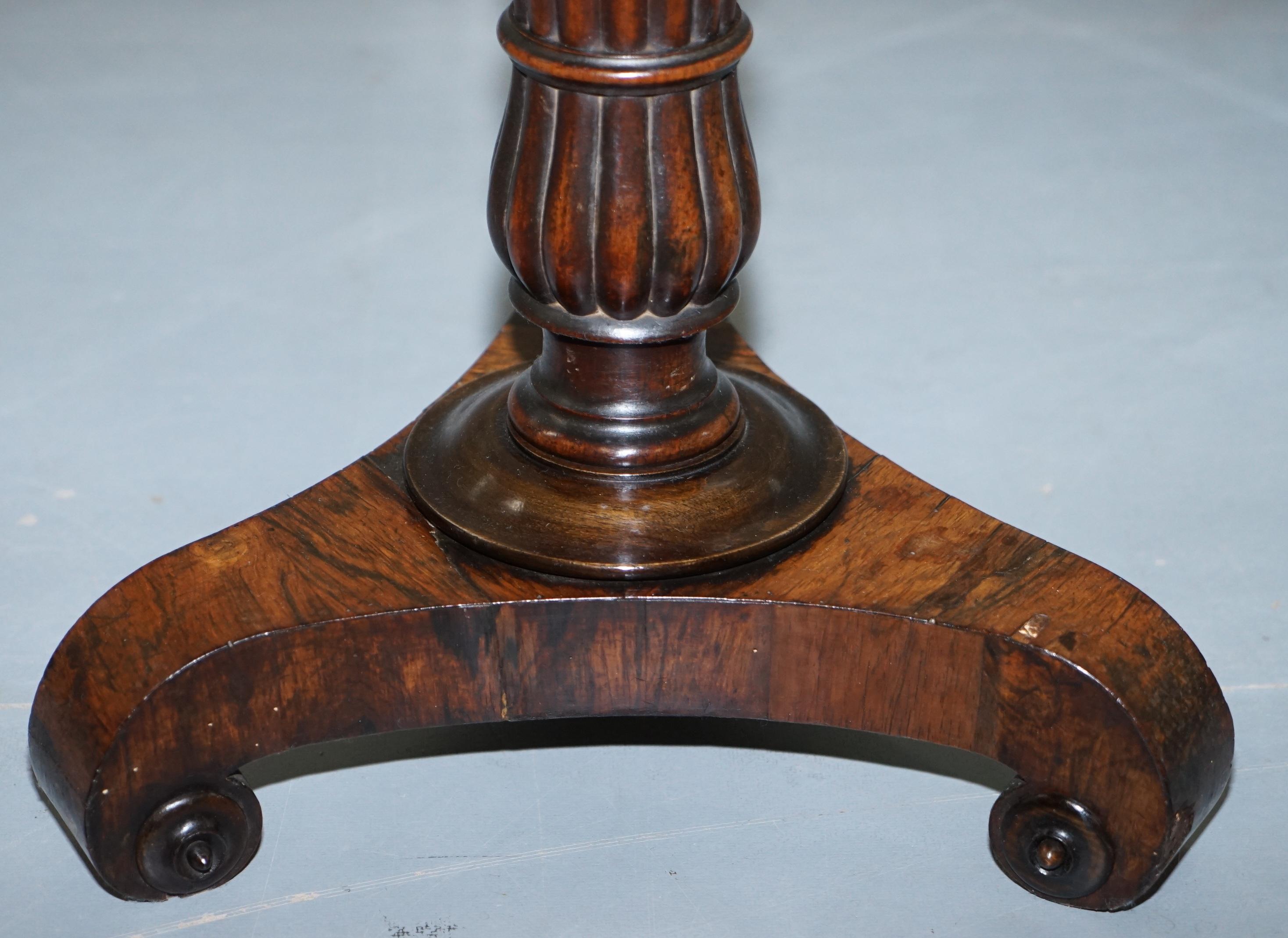 Chinese Chinoiserie George IV Rare Wood Games Table Chess Tilt Top, circa 1820 10