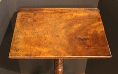 CIRCA 1820 Englischer Late Regency Lesetisch oder Notenständer mit verstellbarer Höhe
