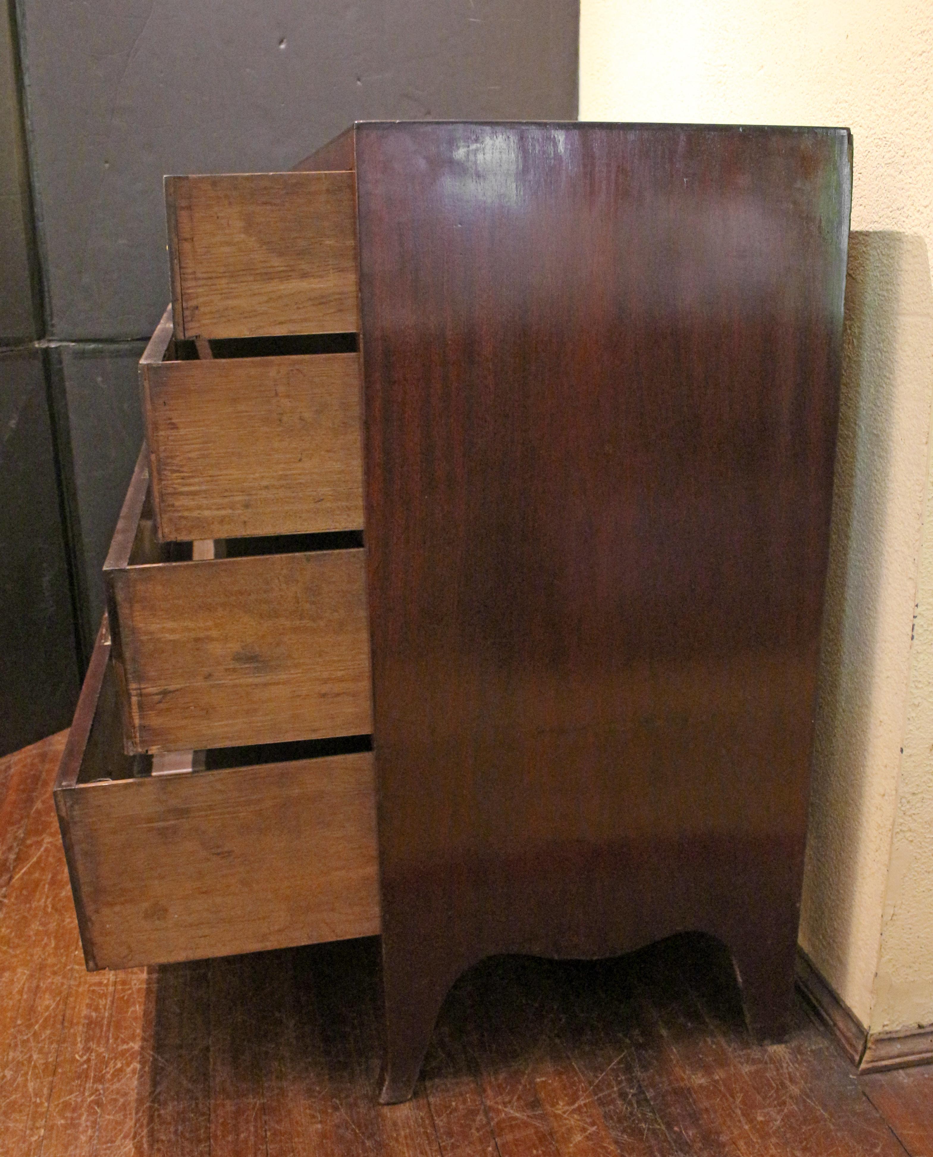 Early 19th Century Circa 1820 English Regency Period Chest of Drawers