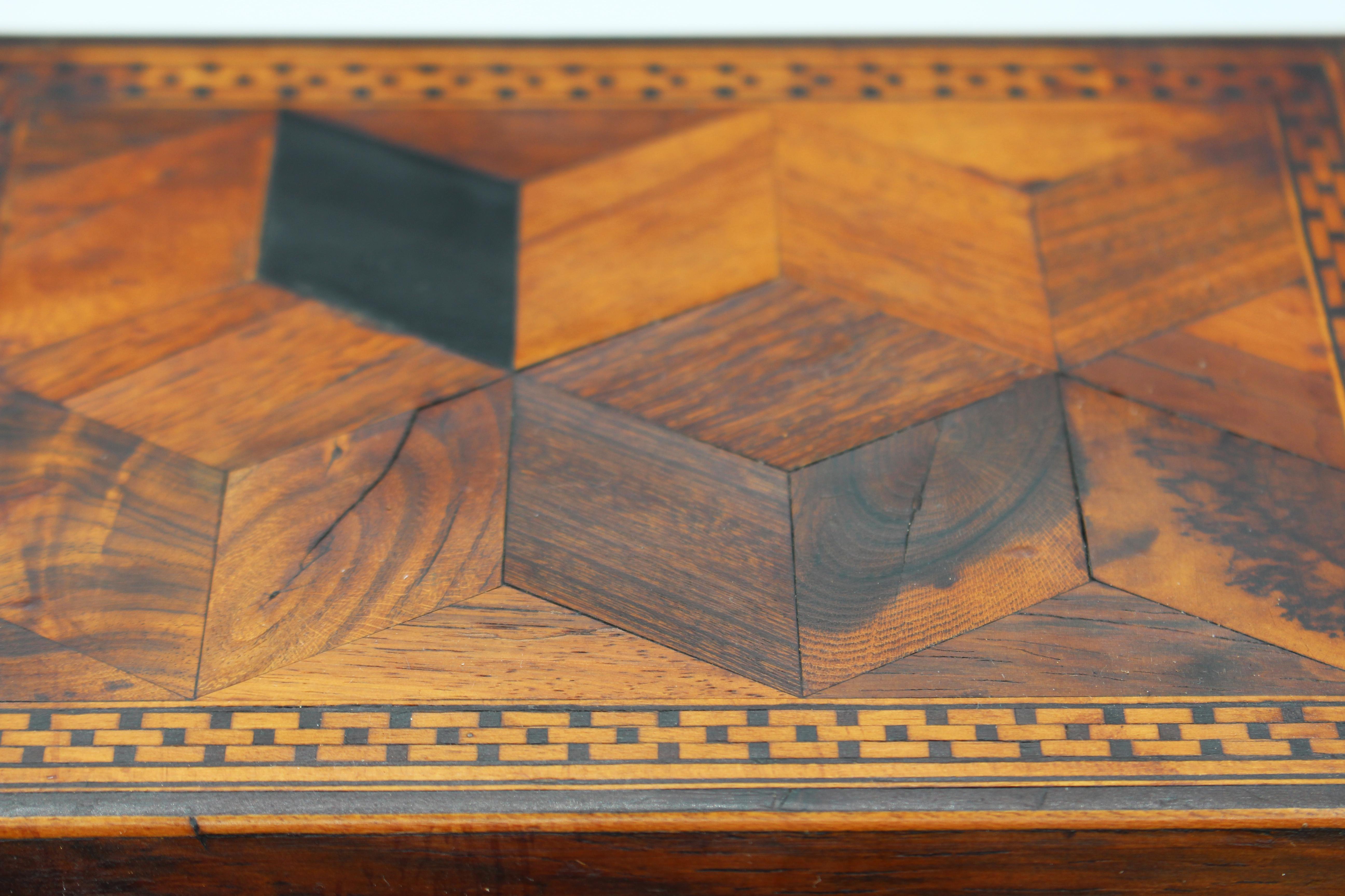 Circa 1820 English Regency Period Work Box For Sale 3