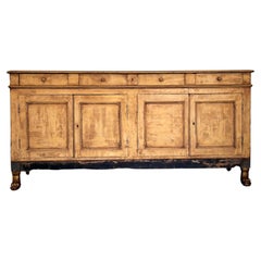 Vintage circa 1820 Grande Spanish Sideboard