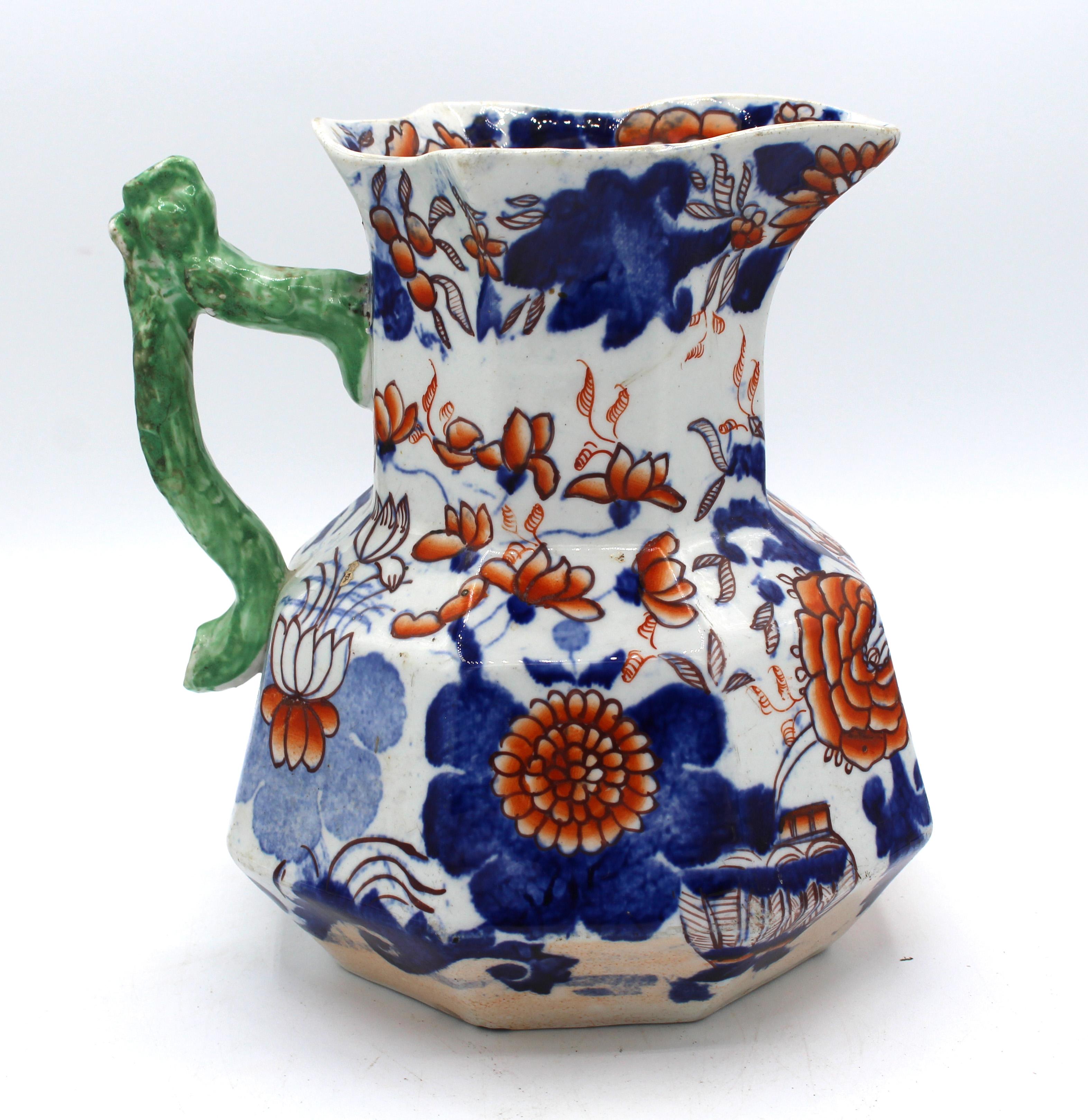 Vers 1830-48, grand pichet ou carafe 