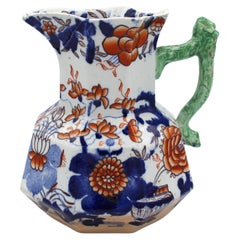 Circa 1830-48 Large "Mason's Patent Ironstone China" Pitcher or Jug