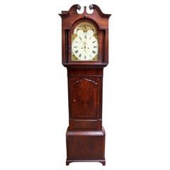 Circa 1830 Reloj inglés georgiano de caja alta