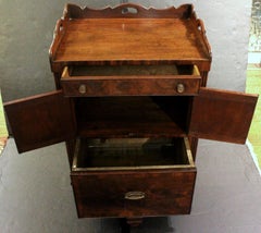 Circa 1830 George IV - William IV Period Bedside Cabinet Commode