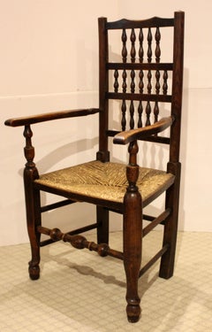 Circa 1830 Set of 8 English Country Dining Chairs