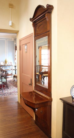 Circa 1830 Swedish Classical Period Console & Mirror