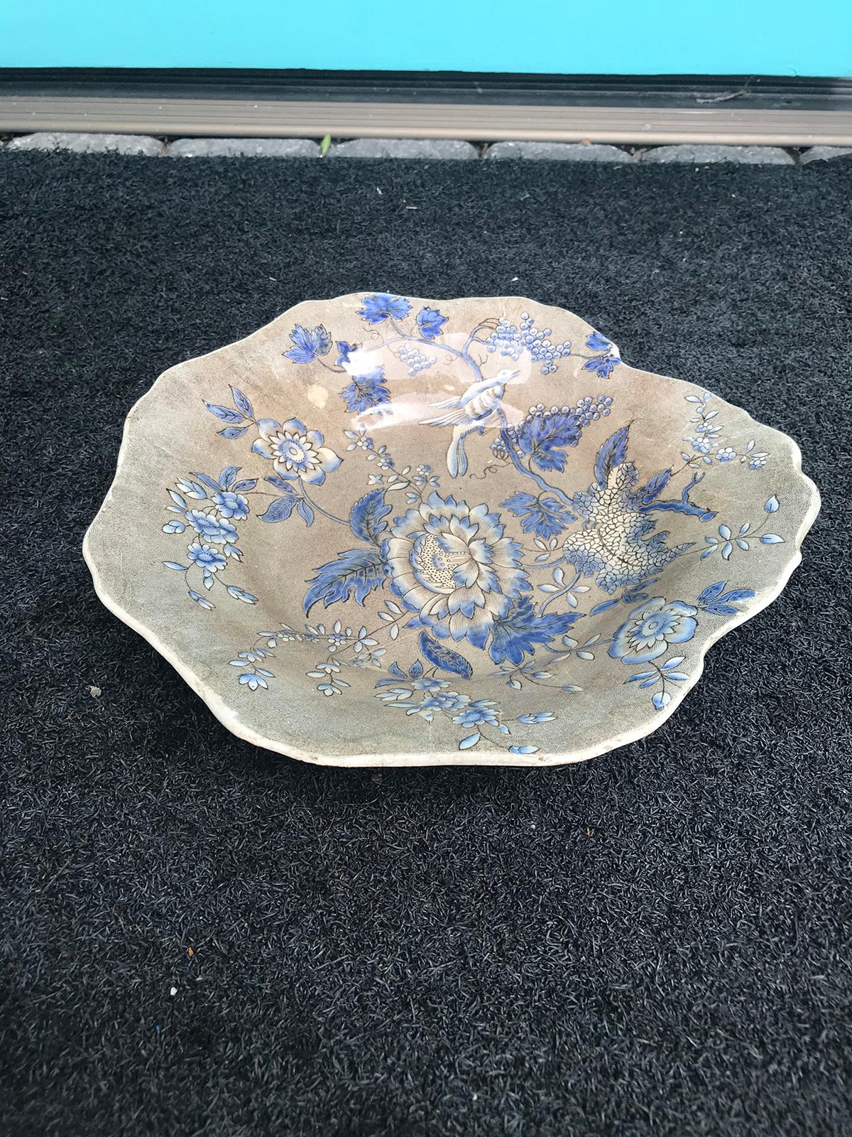 English Spode Copeland & Garrett Plate, Marked, Rare Pattern, circa 1830s 1