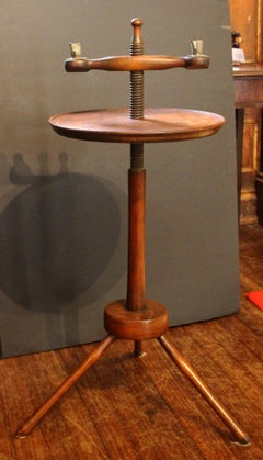 Circa 1830s English Windsor Candlestand