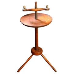 Circa 1830s English Windsor Candlestand