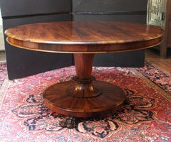 Circa 1835 William IV English Center Table or Loo Table
