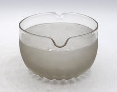 Circa 1840 English Glass Wine Rinser