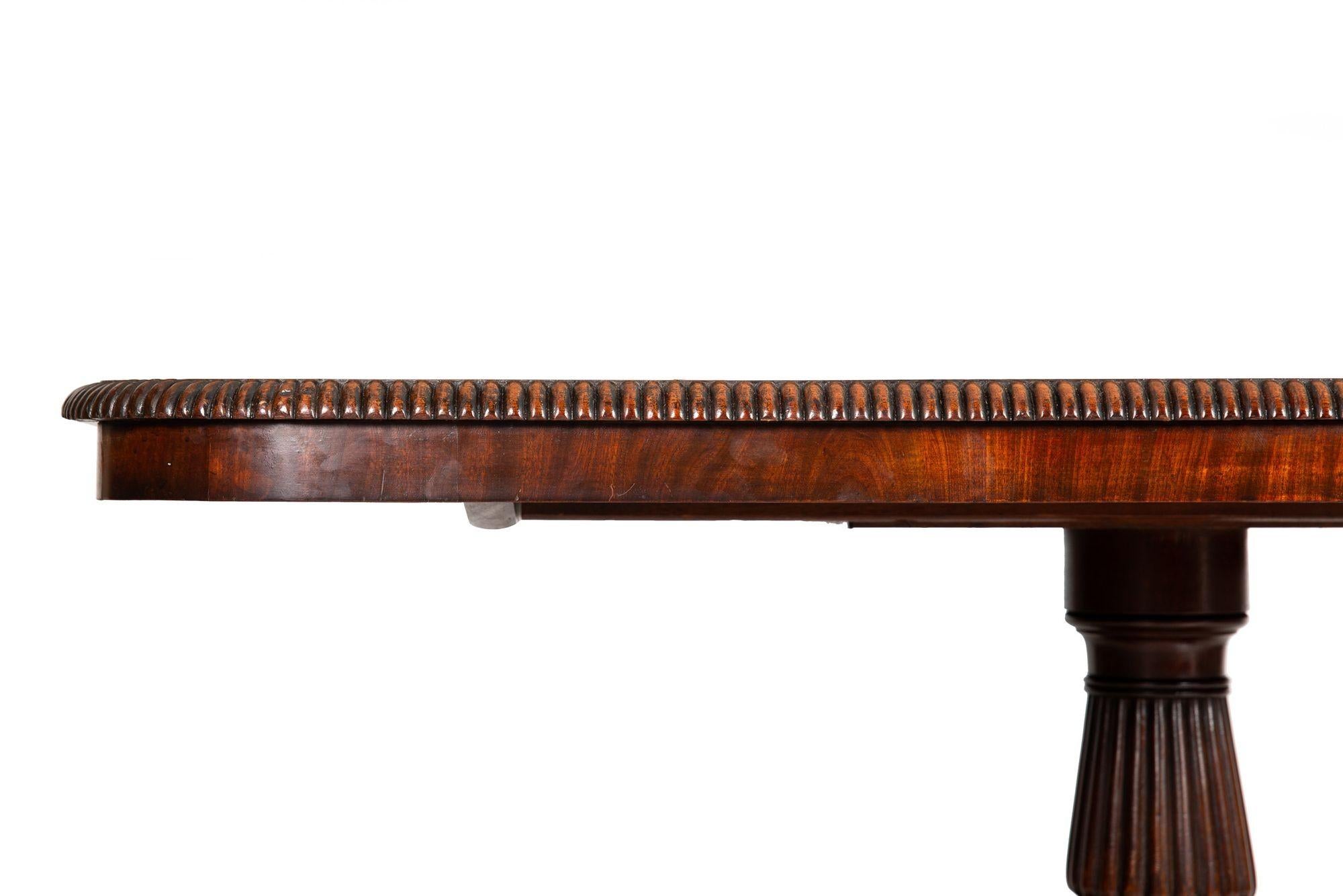 Circa 1840 English William IV Flame Mahogany Tilting Breakfast Table For Sale 5