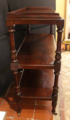 Circa 1845 English Dumbwaiter Trolley or Butler's Serving Etagere