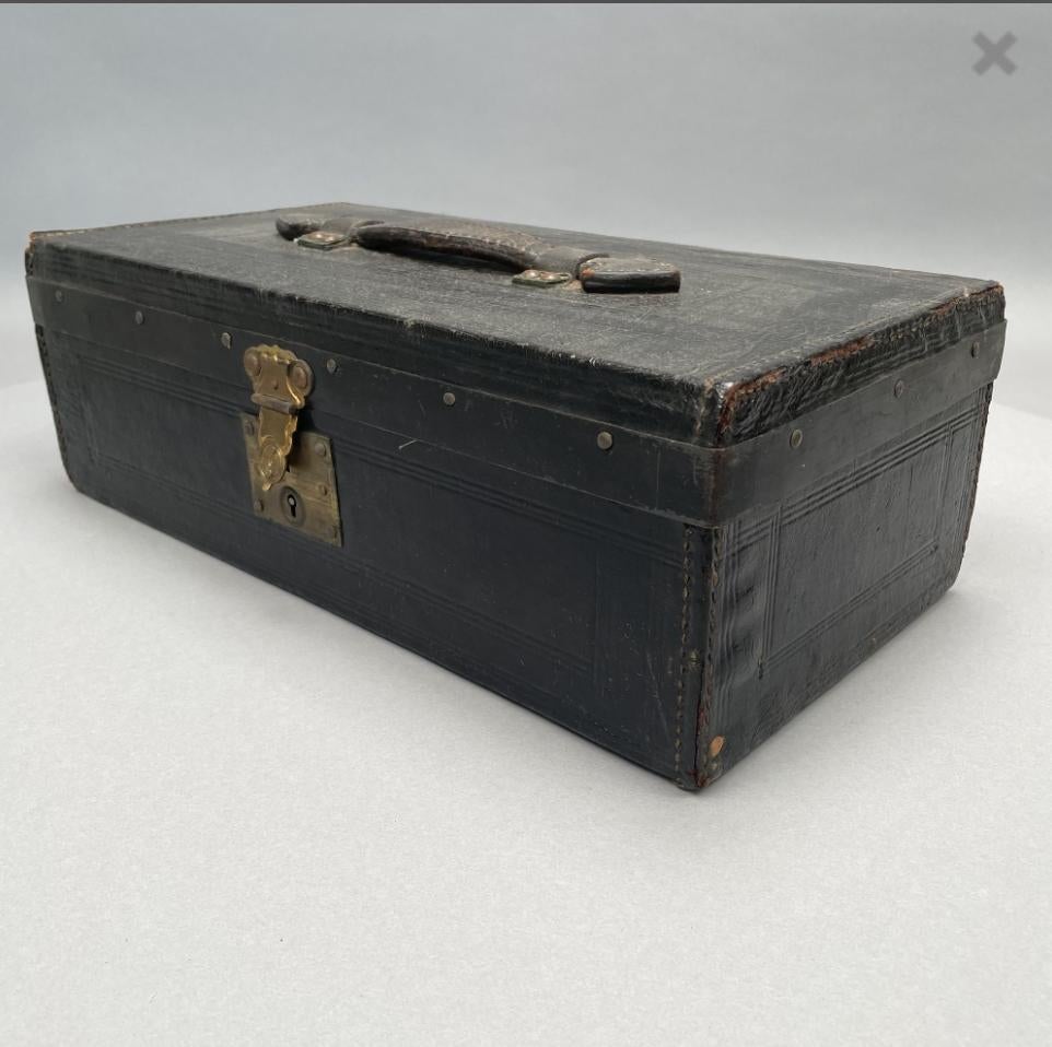  Históricamente Importante Caja de Documentos Americana Boston Circa 1850 en venta 3