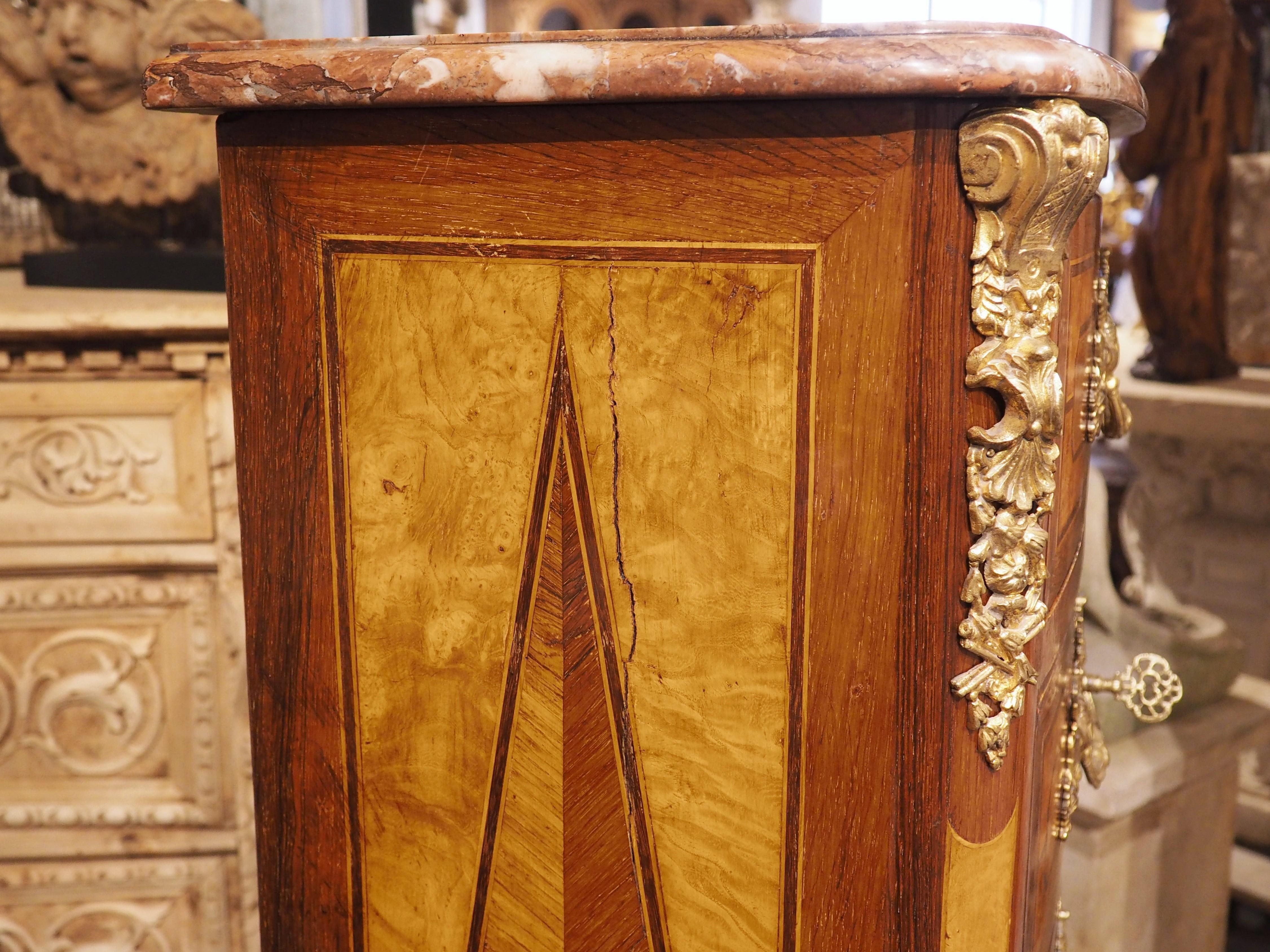 Veneered French Chiffonnier from Le Dauphiné, circa 1850 For Sale 9