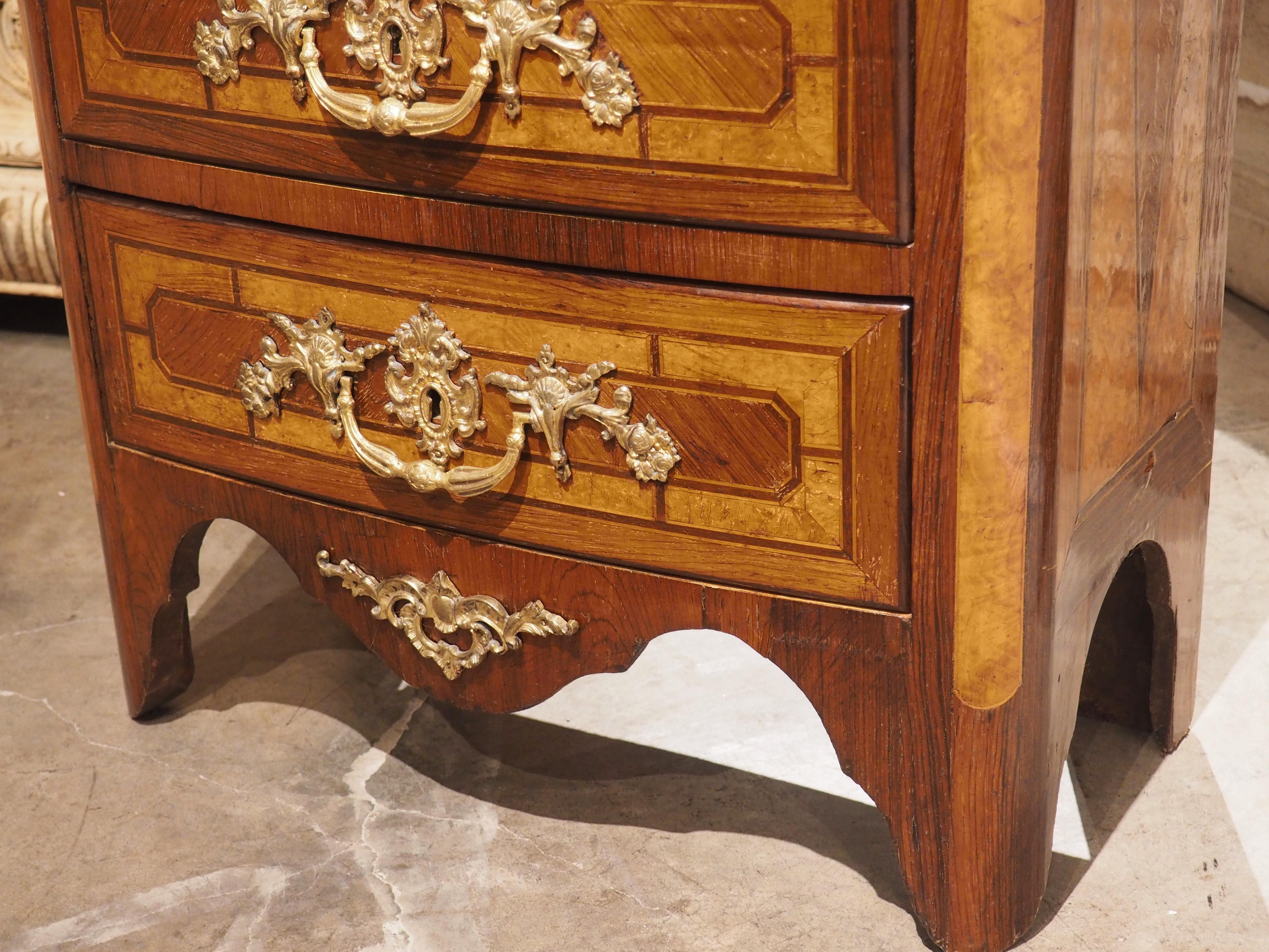 Napoleon III Veneered French Chiffonnier from Le Dauphiné, circa 1850 For Sale
