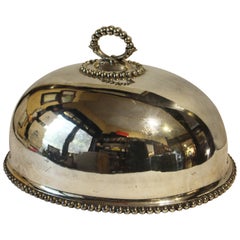 Circa 1850, James Dixon & Sons, cupola per la carne placcata in argento