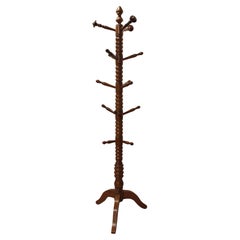 Antique Circa 1860-80 Country French Hall Stand