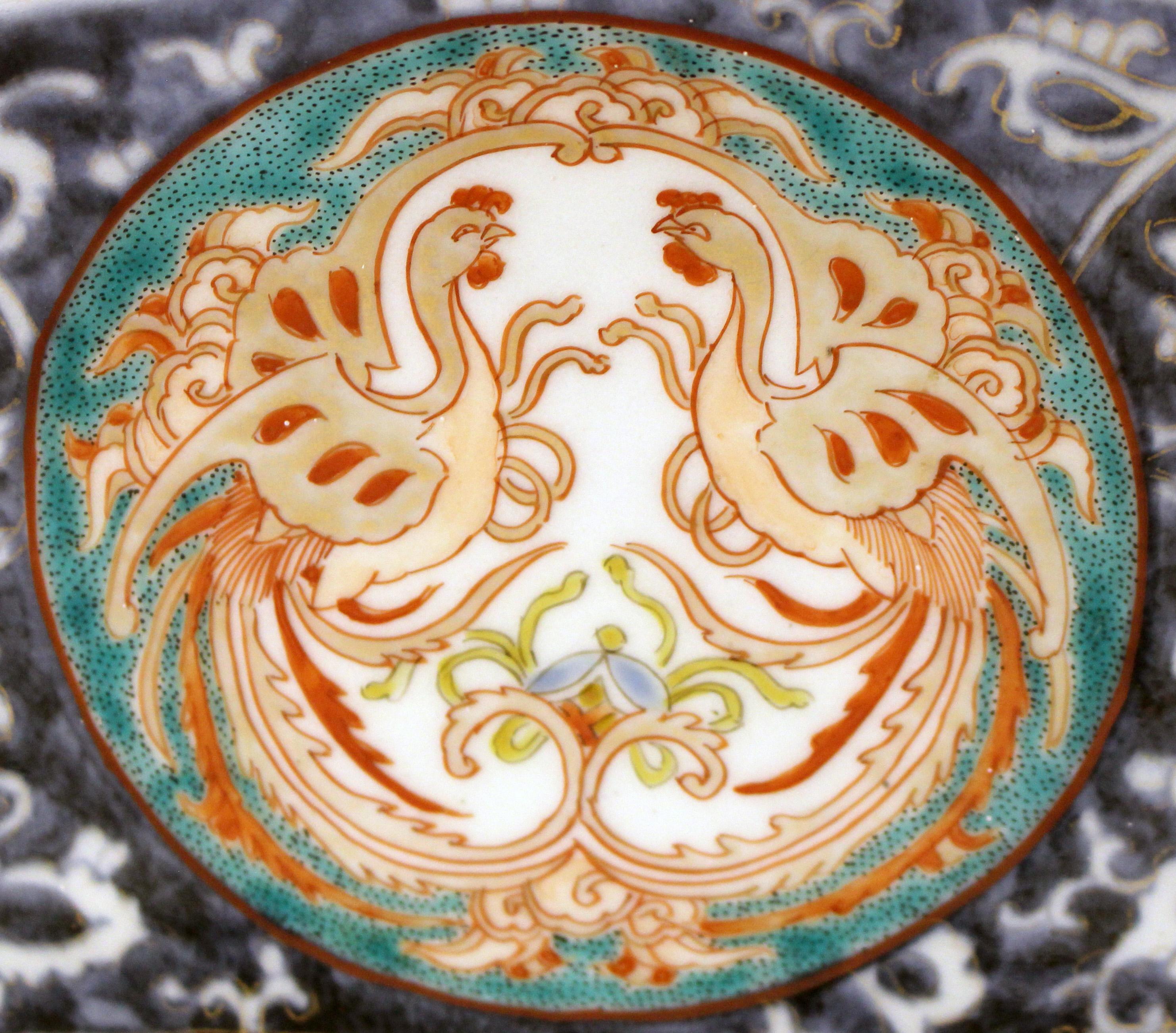 Circa 1860-80 Japanese Imari Grand Scale Charger For Sale 1