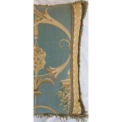 Circa 1860 Antique French Tapestry Pillow