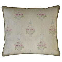 Circa 1860 Antique French Textile Pillow