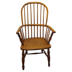 Used Circa 1860 English Windsor Arm Chair