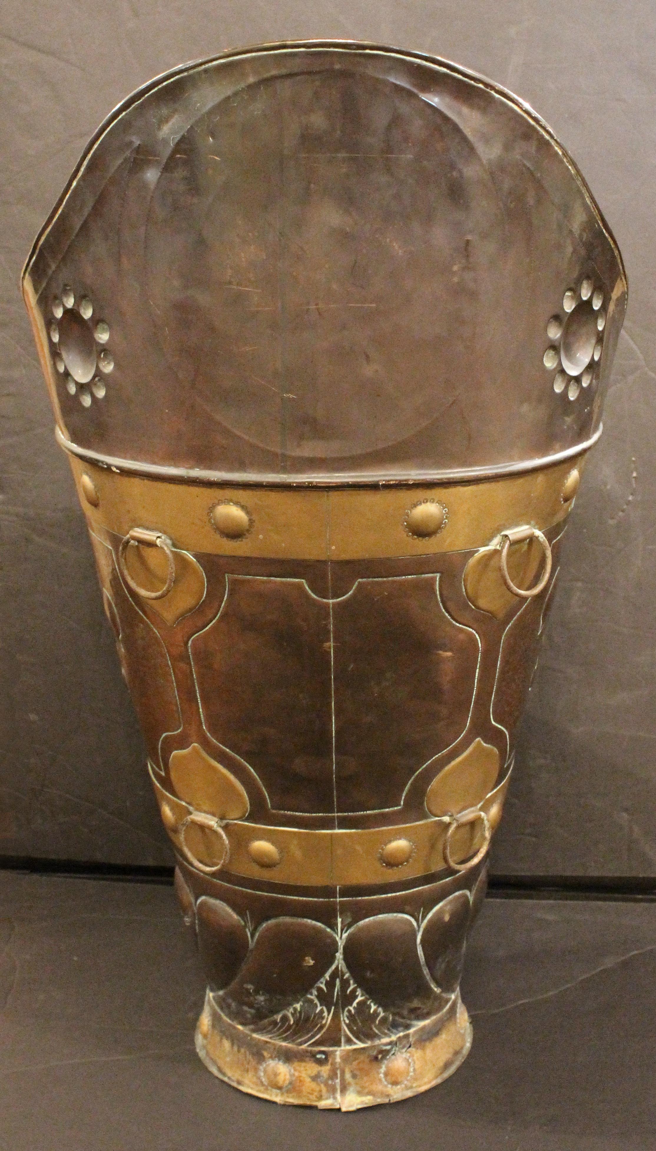 Barocco CIRCA 1860 Grande Uva francese in rame e ottone in vendita