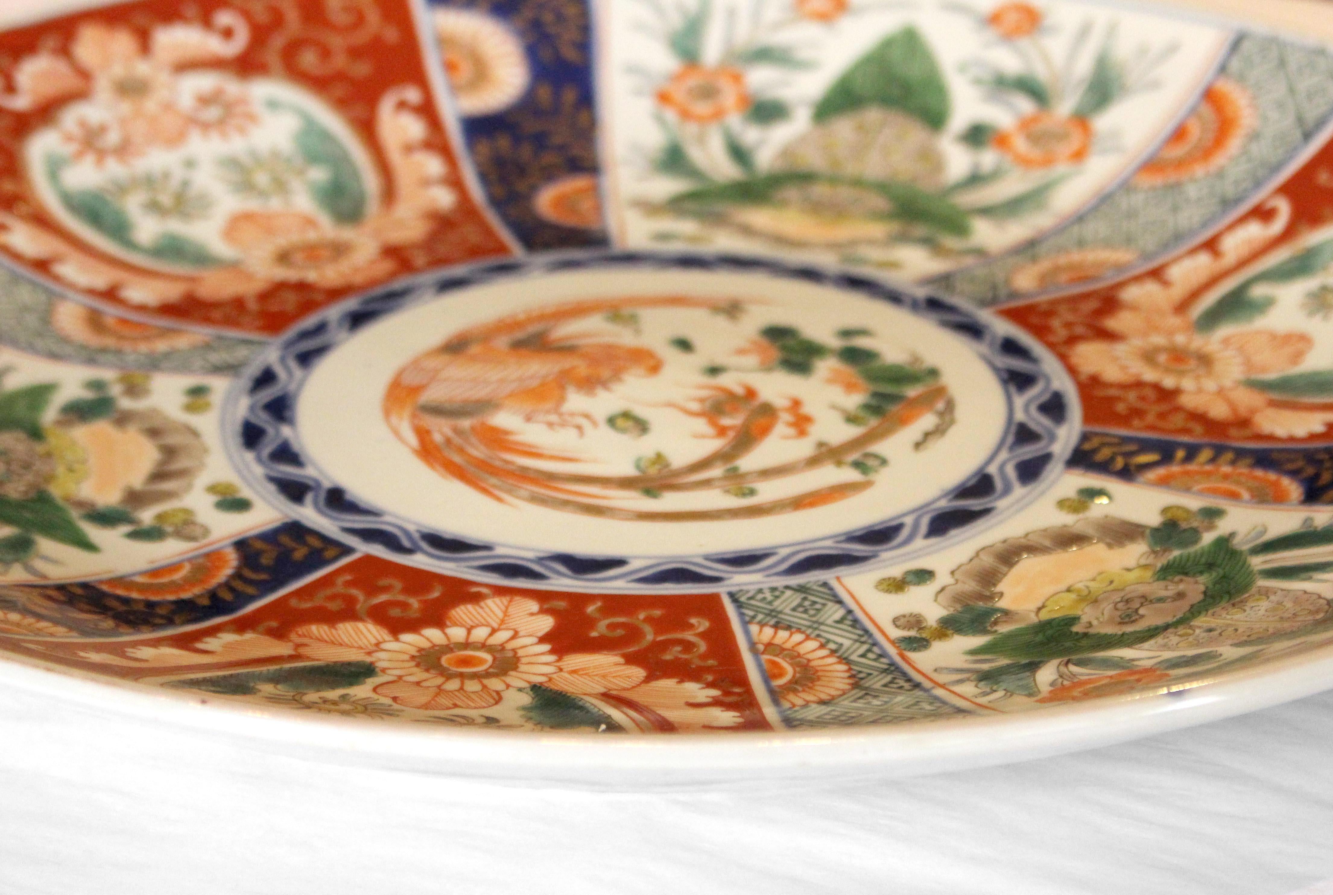 Mid-19th Century Circa 1860 Japanese Imari Charger