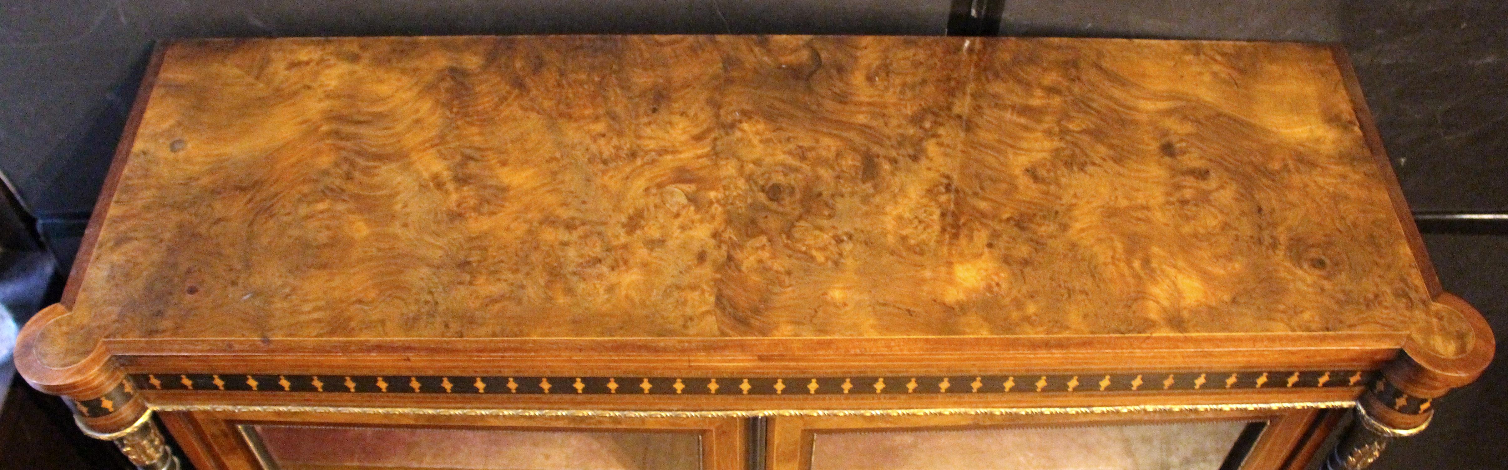 Gabinete librería francés Napoleón III Circa 1860 Francés en venta