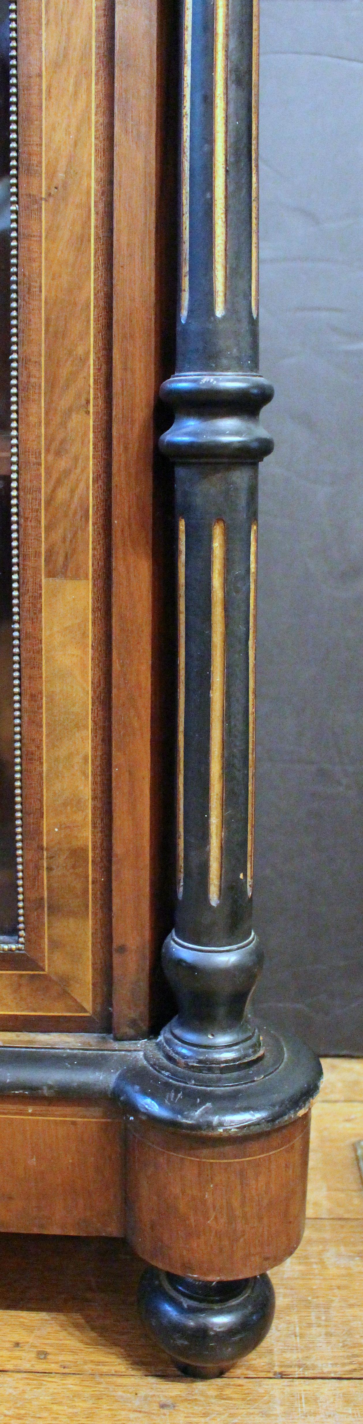 Gabinete librería francés Napoleón III Circa 1860 en venta 2