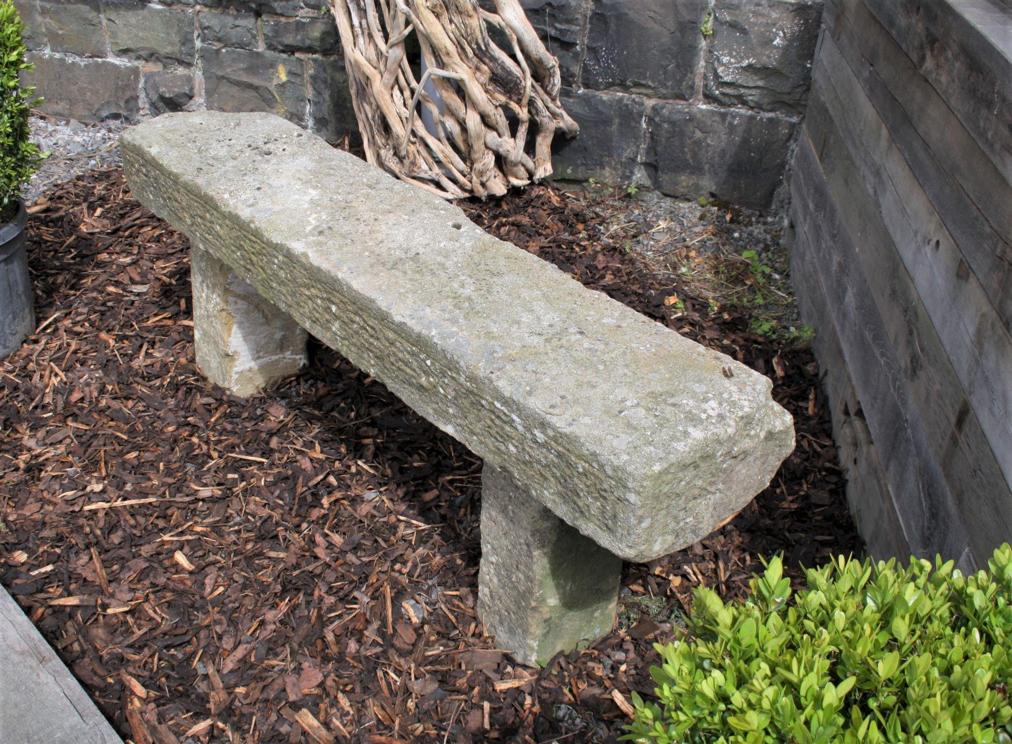 sandstone bench seat