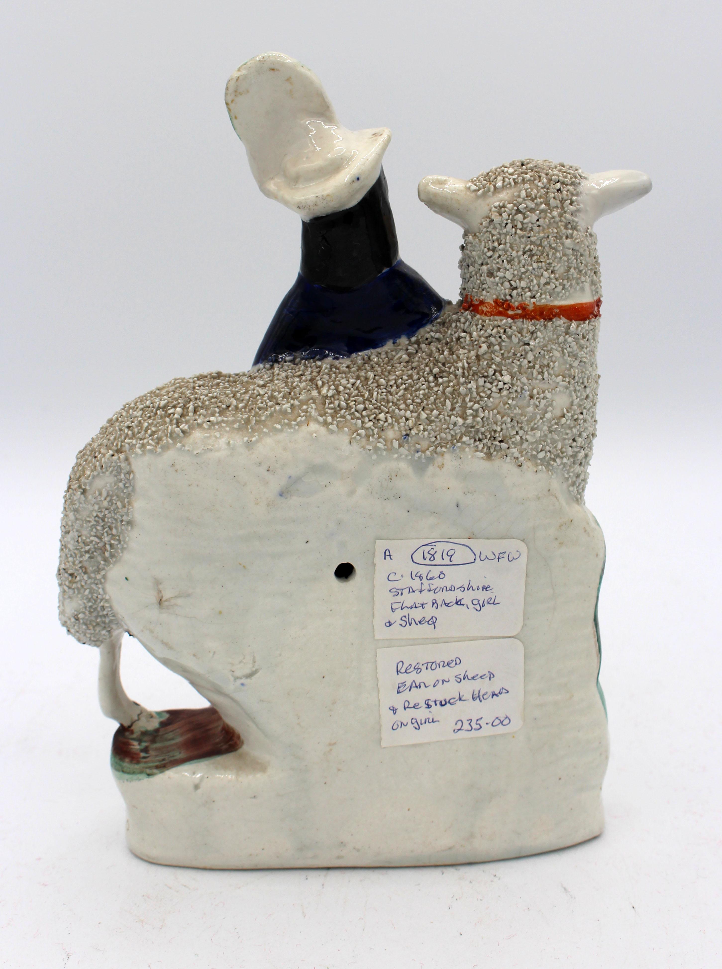 staffordshire sheep figurines