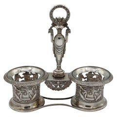 Antique Circa 1870-1890, Neoclassical Condiment Set
