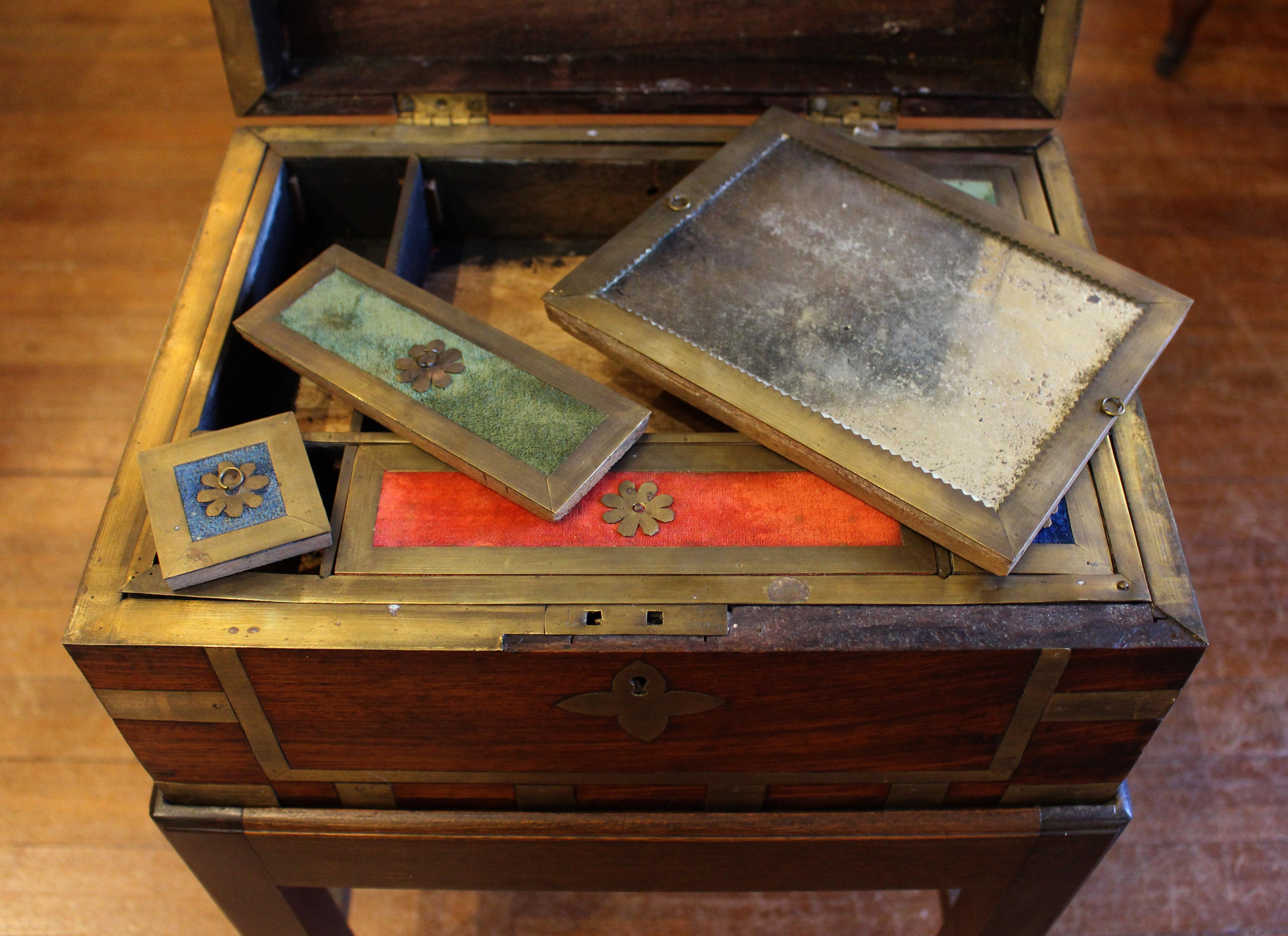 Circa 1870 Anglo-Indian Travel Box 5