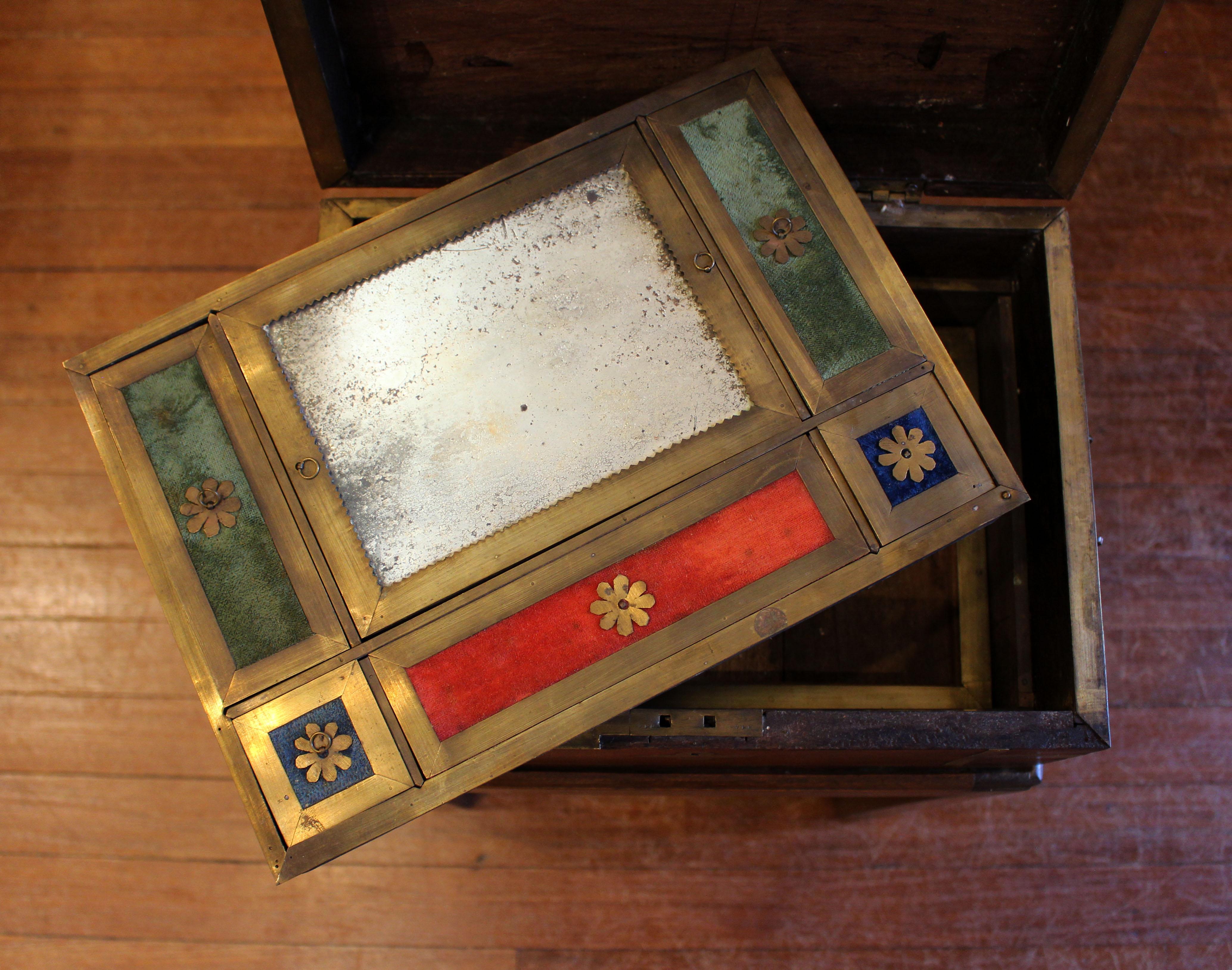 Circa 1870 Anglo-Indian Travel Box 6