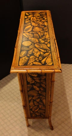 Circa 1870 English Bamboo Bookcase