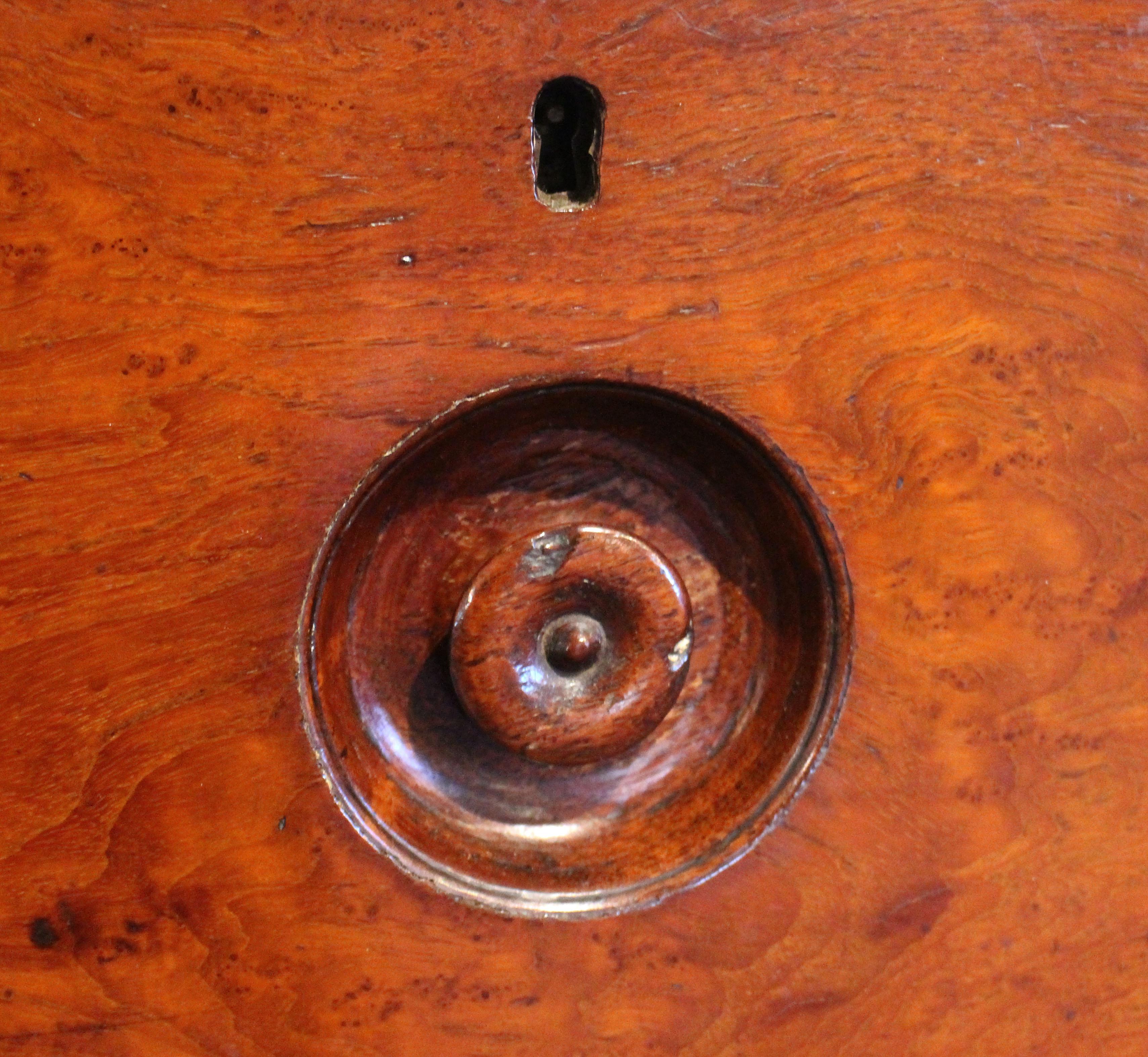 Circa 1860 English Campaign Chest of Drawers For Sale 6