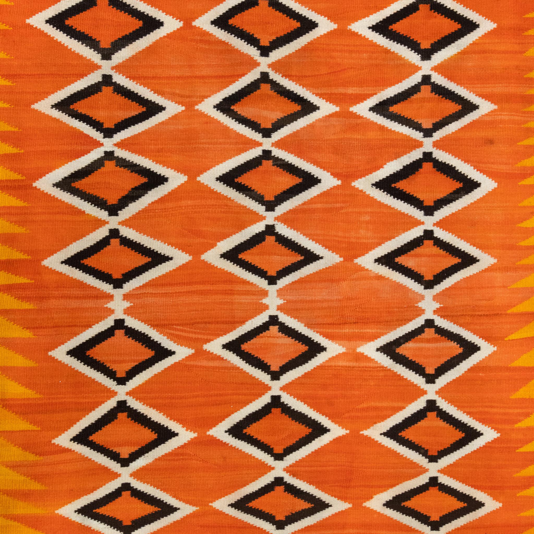Übergangs Serape im Navajo-Stil, um 1870 (Indigene Kunst (Nord-/Südamerika)) im Angebot