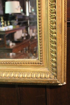 Circa 1870s French Neoclassical Revival Gilt Mirror