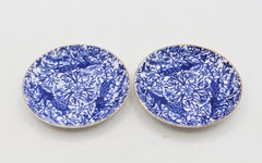 Circa 1878-1890 Pair of Demitasse Cups and Saucers by Royal Crown Derby