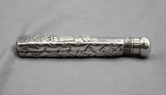 Circa 1880-1890 American Gorham Fountainebleau Sterling Silver Perfume Bottle