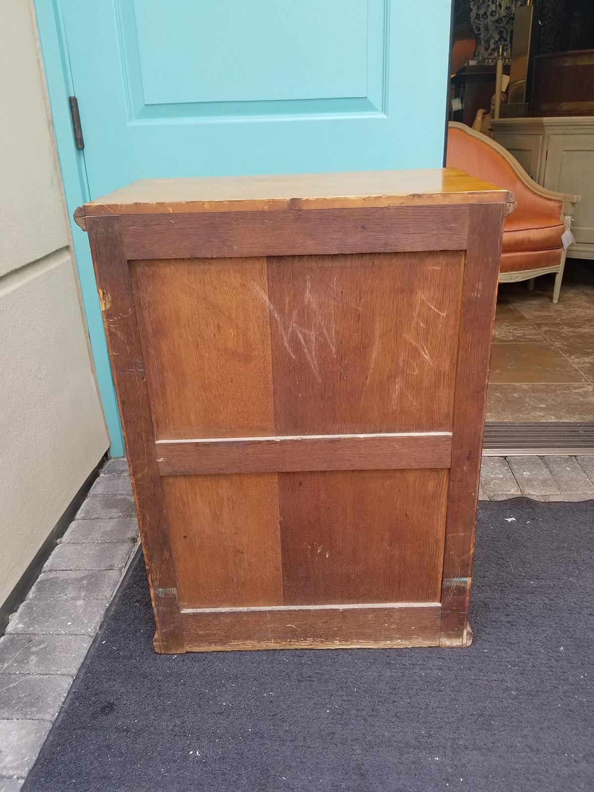 Circa 1880-1900 French Bamboo Style One Door Cabinet For Sale 12