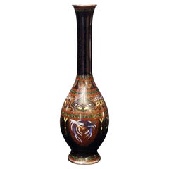 Antique Circa 1880-1910 Japanese Cloisonne Vase