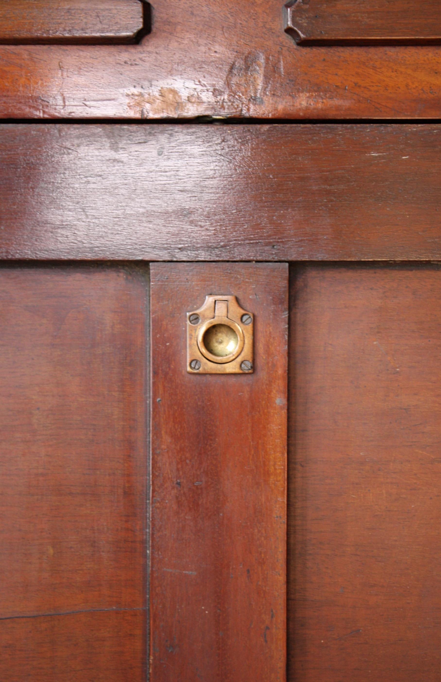 American Indianapolis, Indiana Mahogany Wooton Armoire Desk, circa 1880  For Sale 5