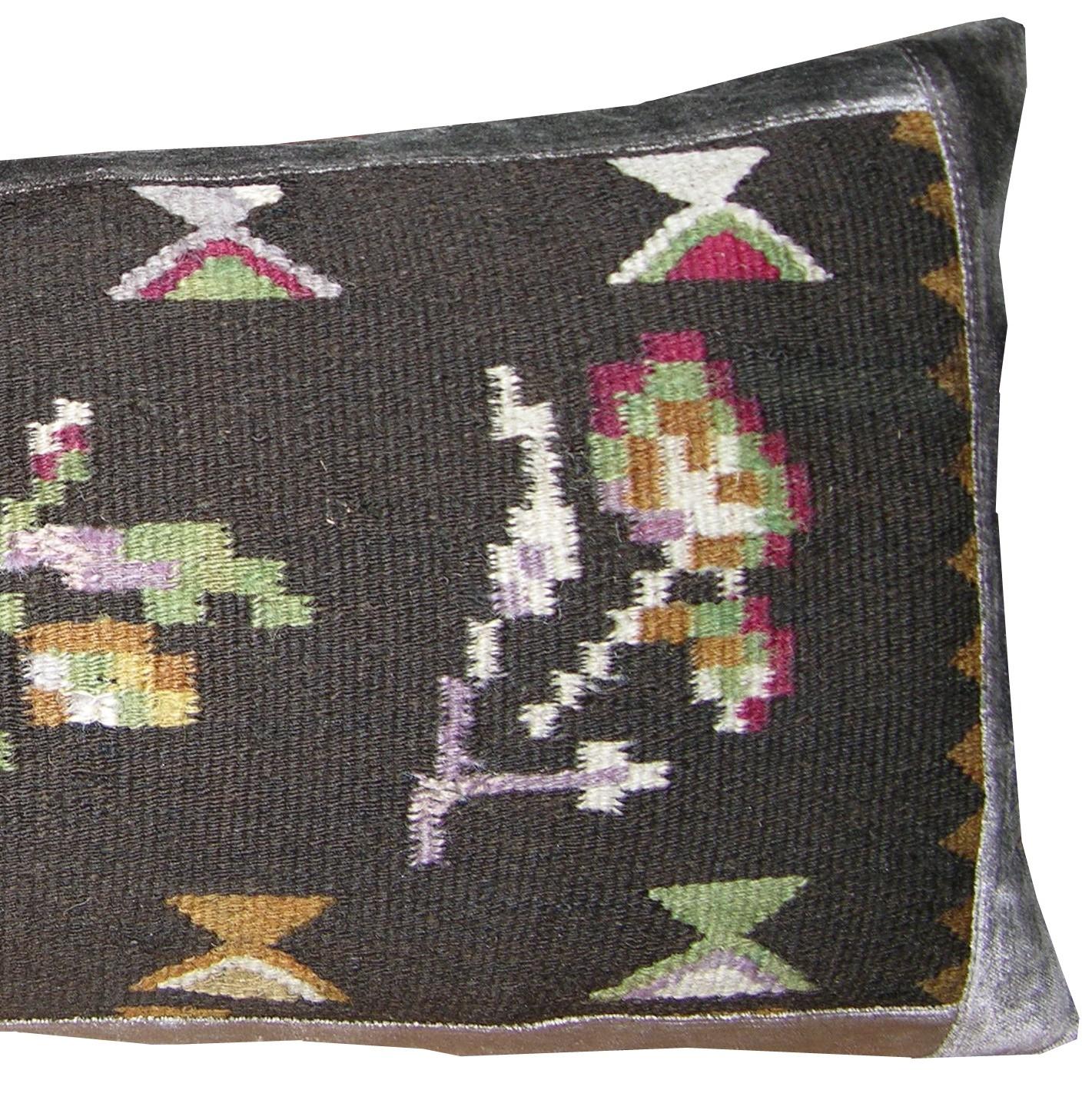 antique bessarbian textile pillows