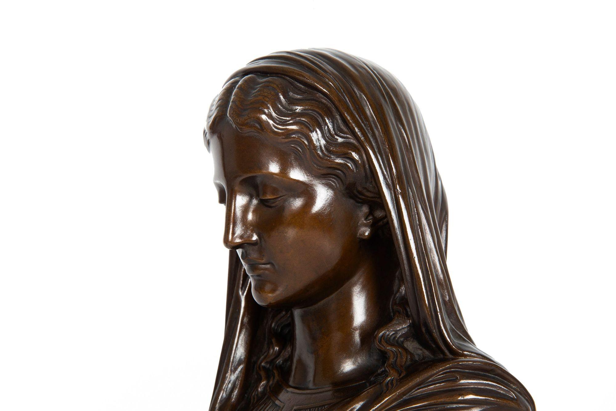 Buste en bronze ancien d'Eugène Aizelin, datant d'environ 1880 en vente 4