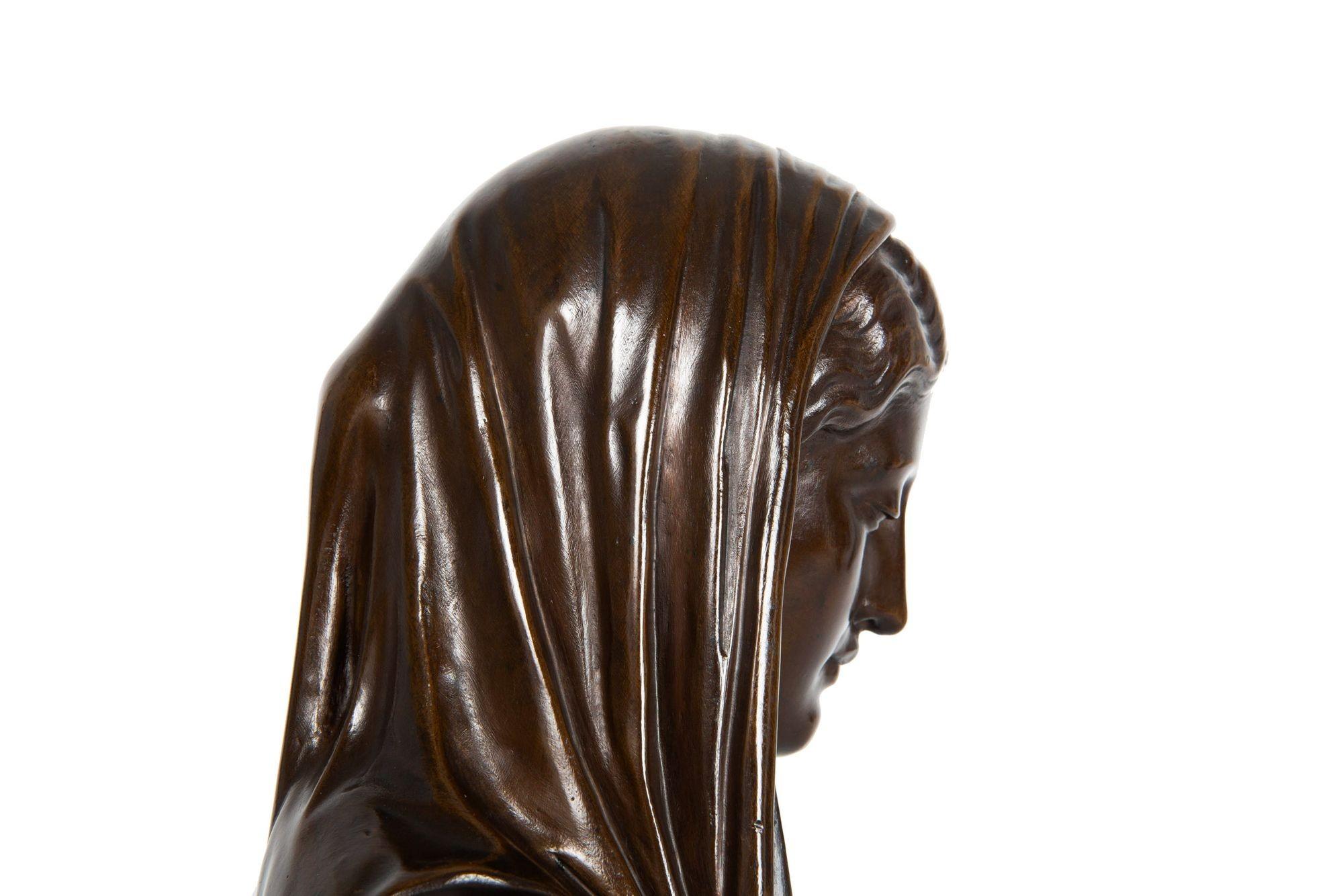 Buste en bronze ancien d'Eugène Aizelin, datant d'environ 1880 en vente 9