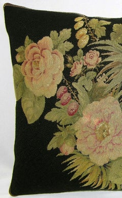 Circa 1880 Antique French Needlepoint Pillow