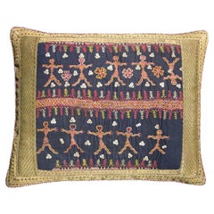 Almohada Uzbak Antigua Circa 1880